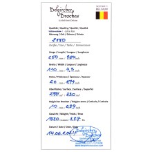 Belgian Whetstone Benchstone 7.87"x3.15" special size