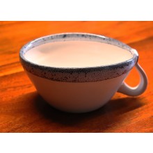 Rasiermug weiß kaufen Belgischer Schleifstein Brocken Keramik, handgemacht online Deluxe- Original